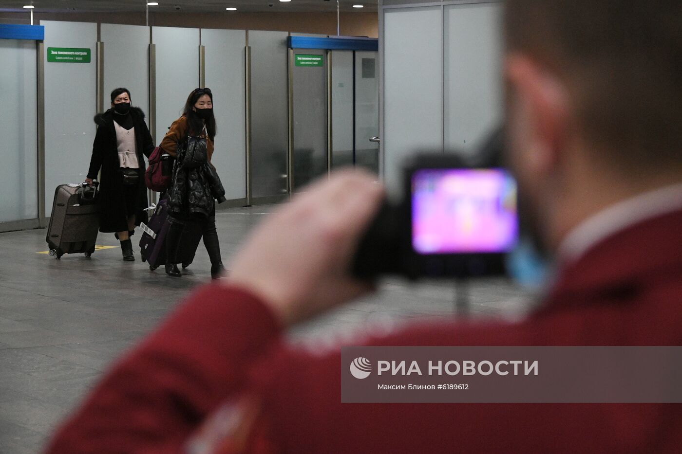 В Шереметьево усилили санитарный контроль в связи с коронавирусом