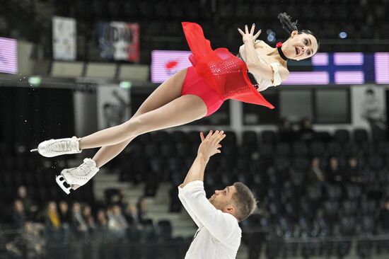 Фигурное катание. Чемпионат мира. Юниоры. Пары. Произвольная программа
