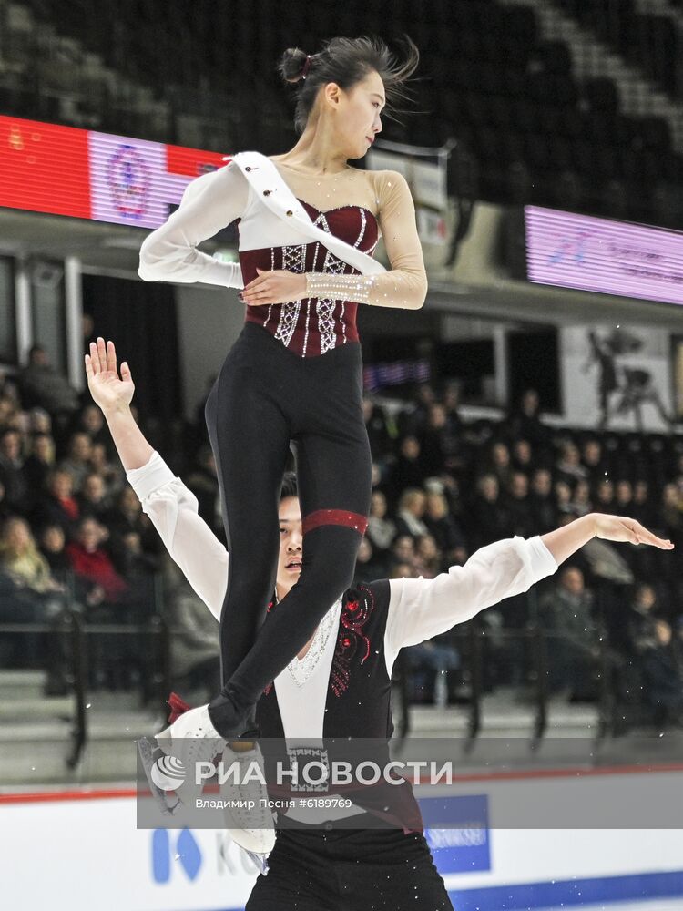 Фигурное катание. Чемпионат мира. Юниоры. Пары. Произвольная программа