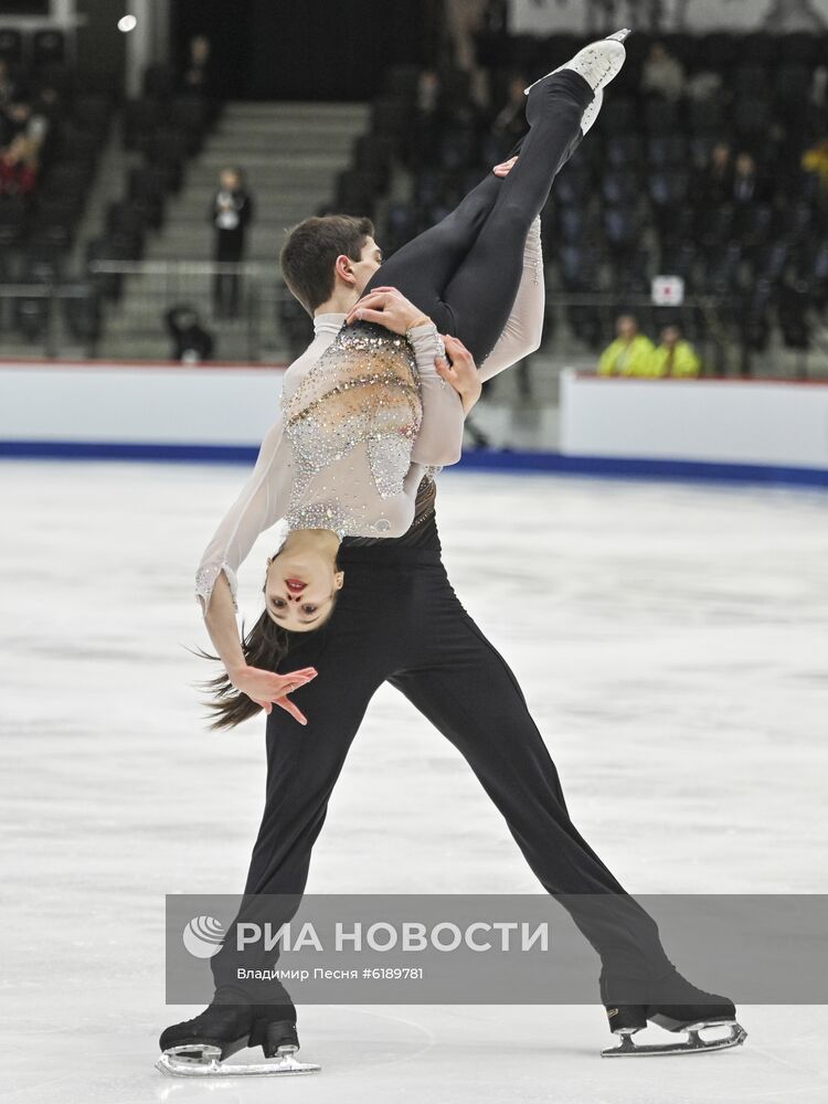 Фигурное катание. Чемпионат мира. Юниоры. Пары. Произвольная программа