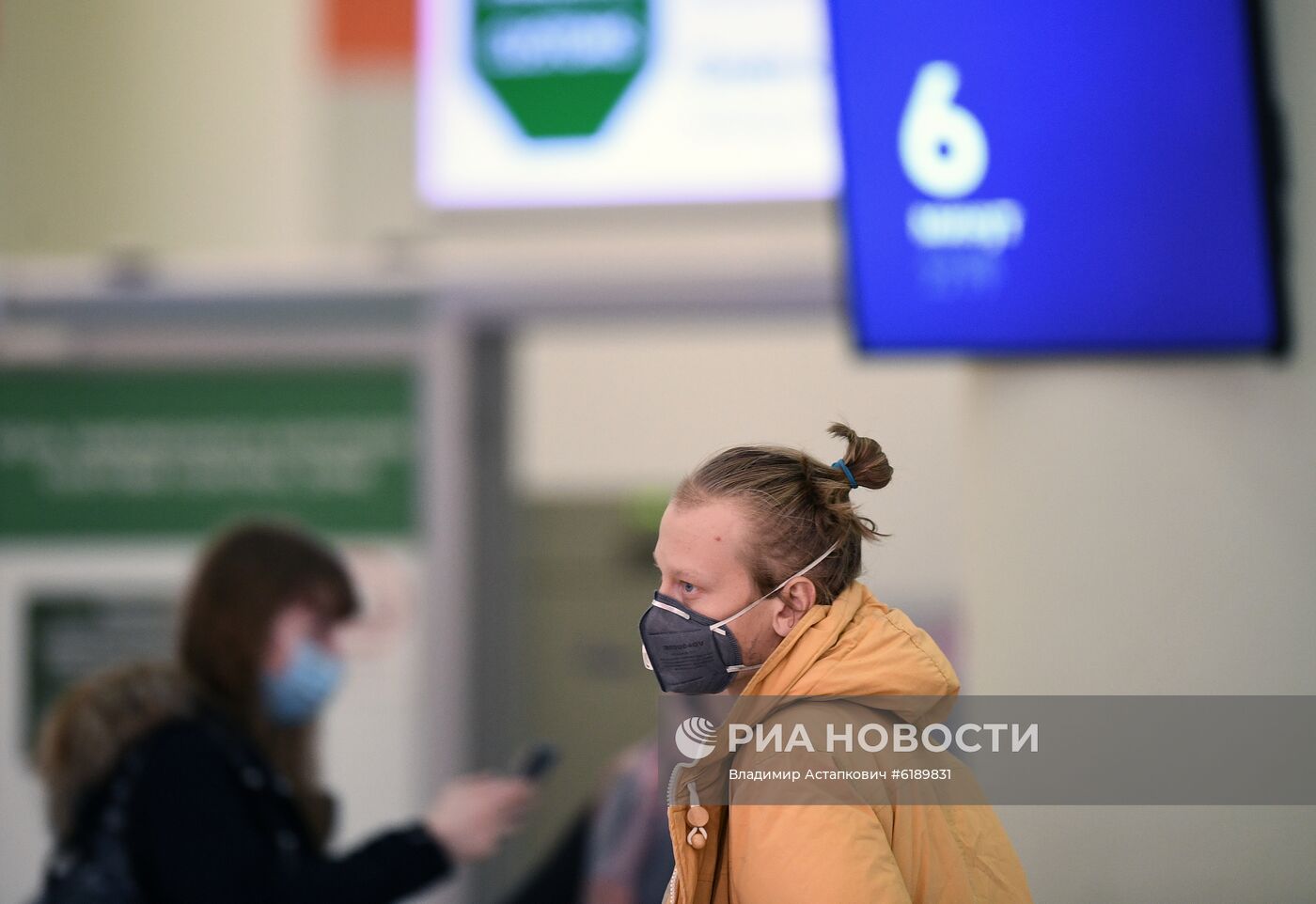 В Шереметьево усилили санитарный контроль в связи с коронавирусом
