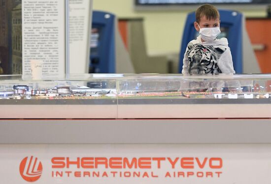 В Шереметьево усилили санитарный контроль в связи с коронавирусом