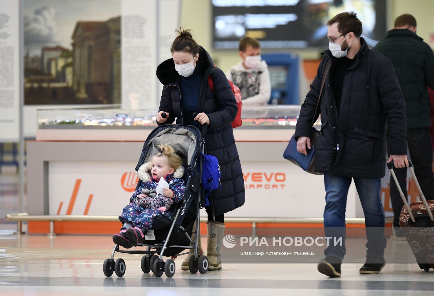 В Шереметьево усилили санитарный контроль в связи с коронавирусом