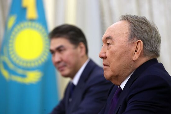 Рабочая поездка заместителя председателя Совета безопасности РФ Д. Медведева в Казахстан