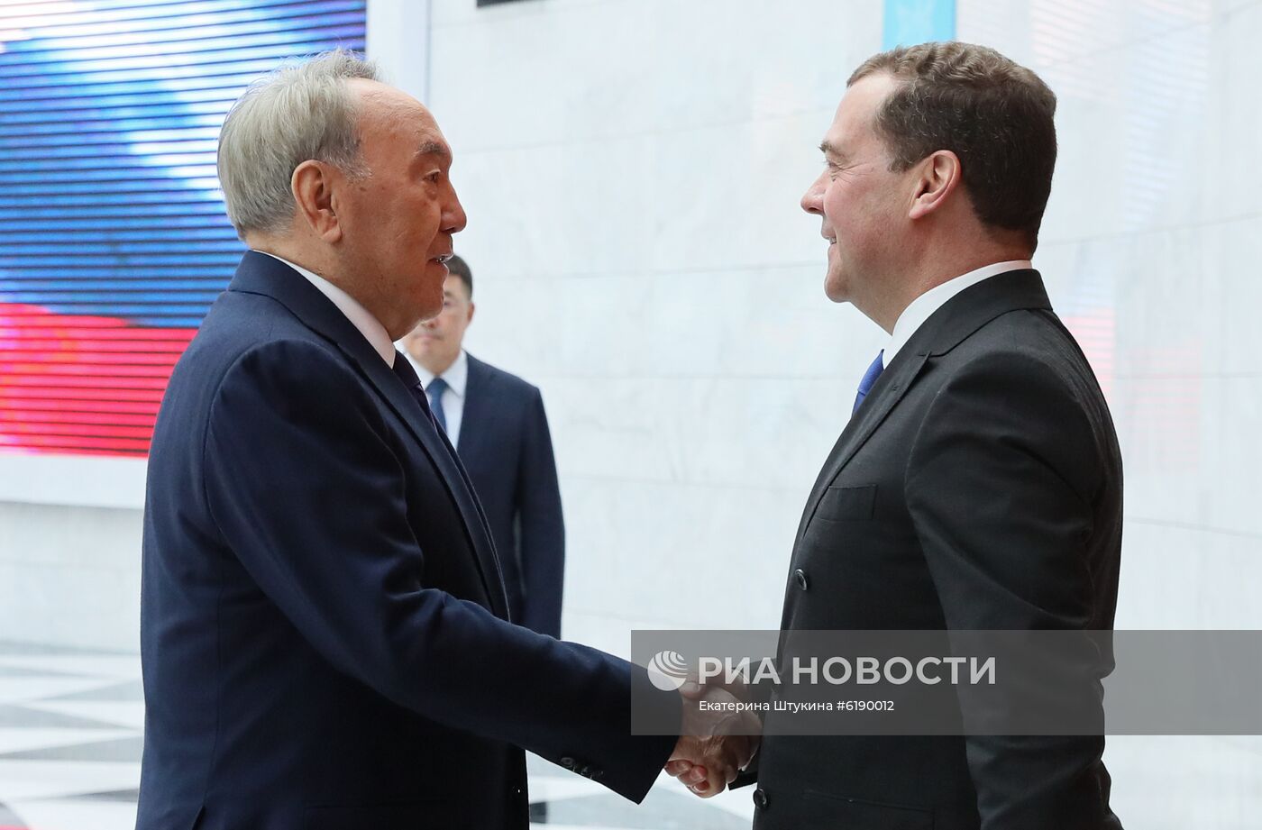 Рабочая поездка заместителя председателя Совета безопасности РФ Д. Медведева в Казахстан