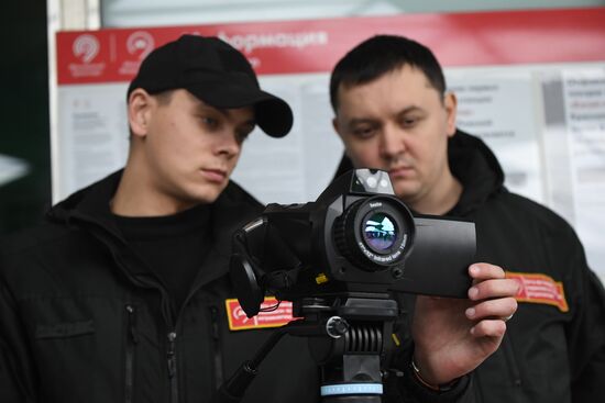 Московский метрополитен усилил меры санитарной безопасности в связи с коронавирусом