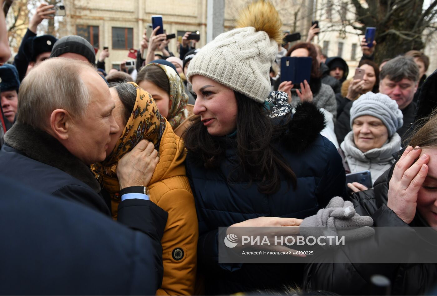 Рабочая поездка президента РФ В. Путина в Ивановскую область