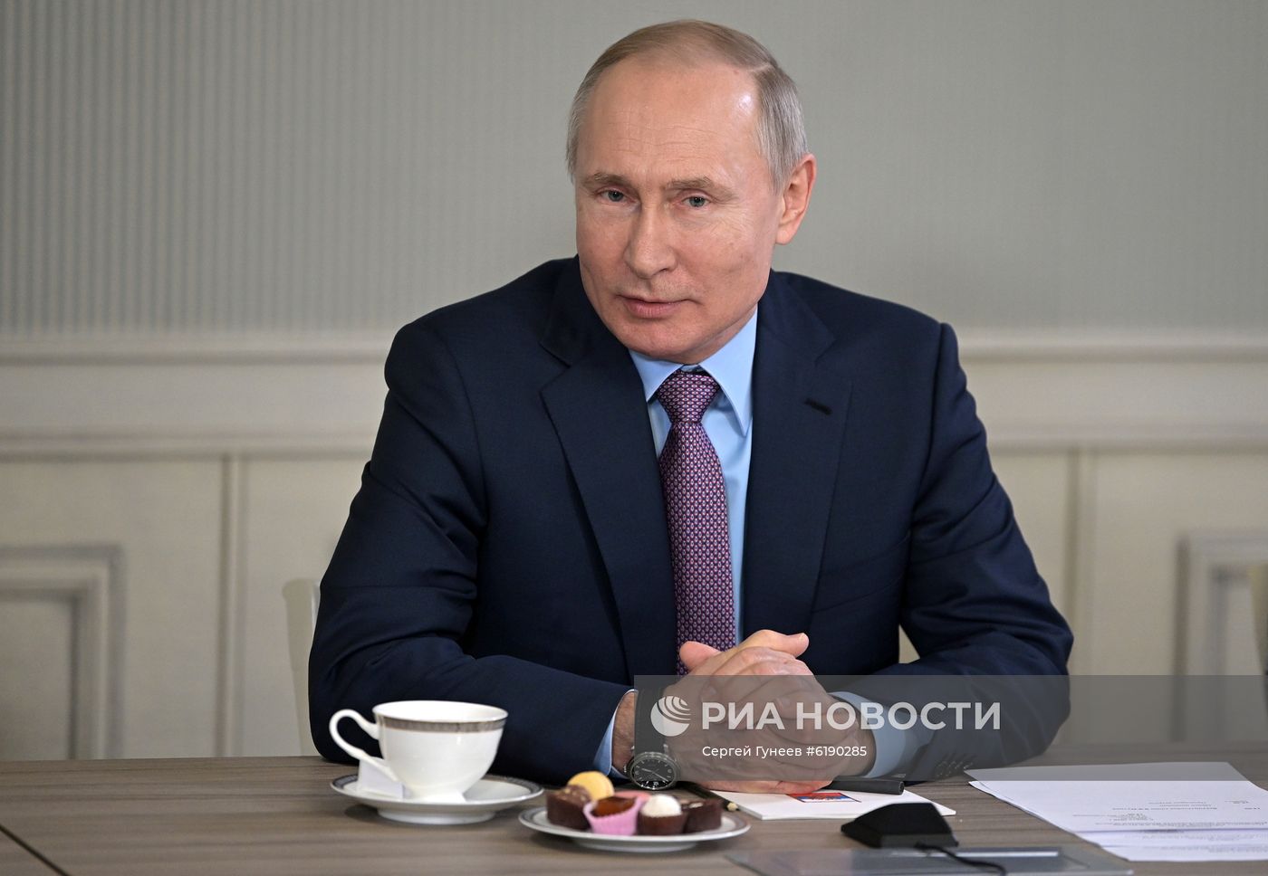 Рабочая поездка президента РФ В. Путина в Ивановскую область