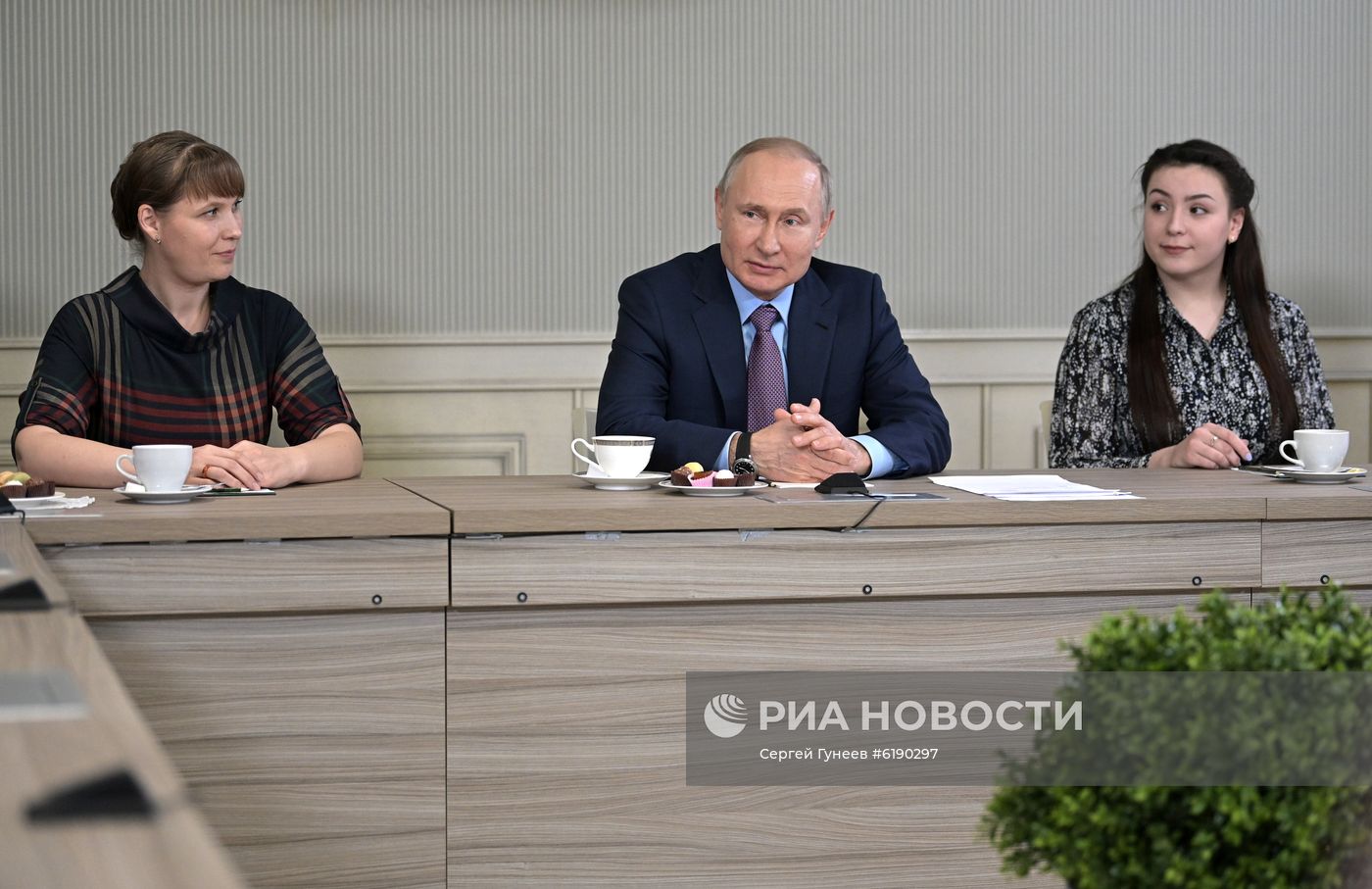 Рабочая поездка президента РФ В. Путина в Ивановскую область