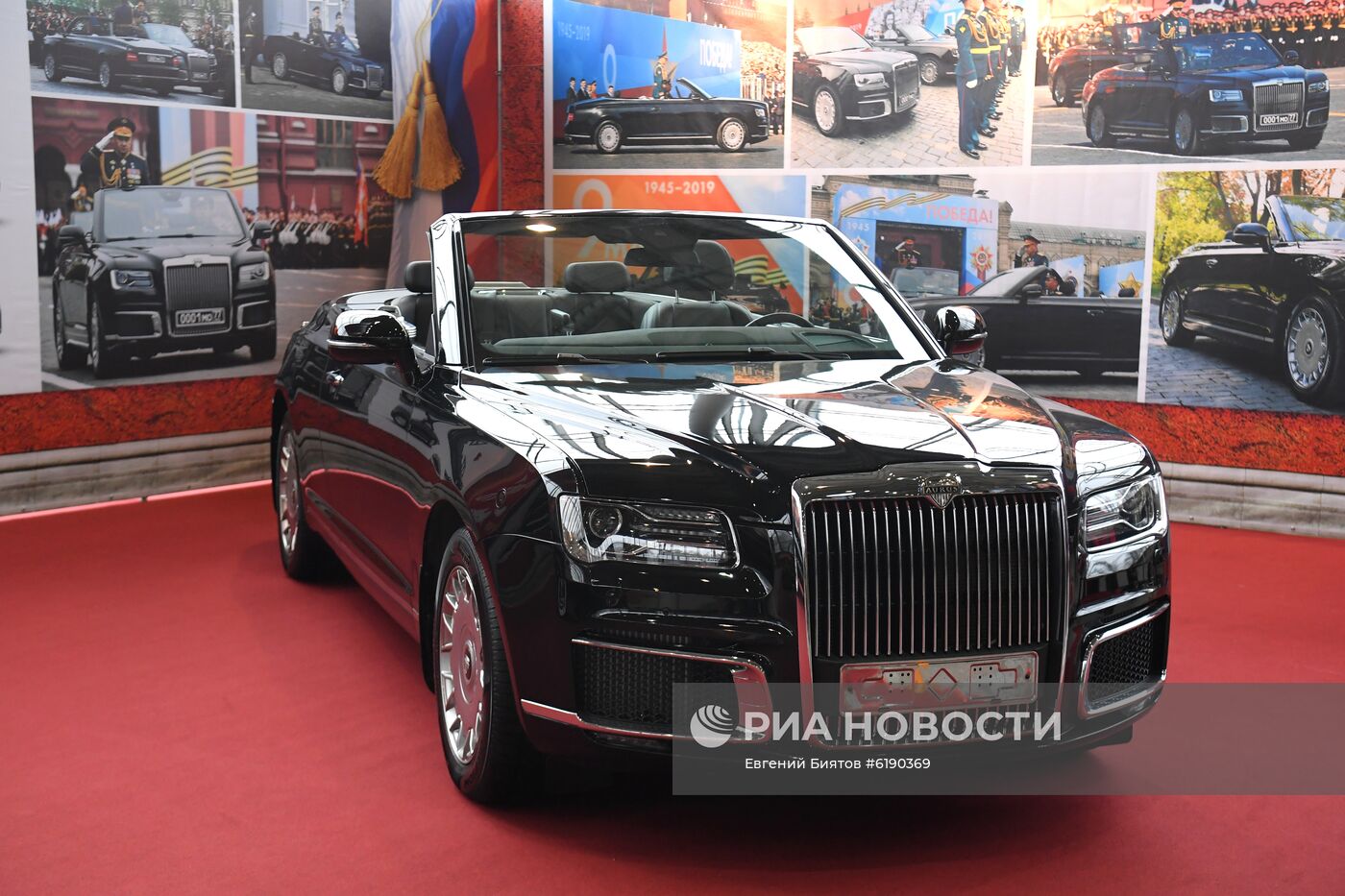 Открытие выставки ретро-автомобилей "Олдтаймер-Галерея"