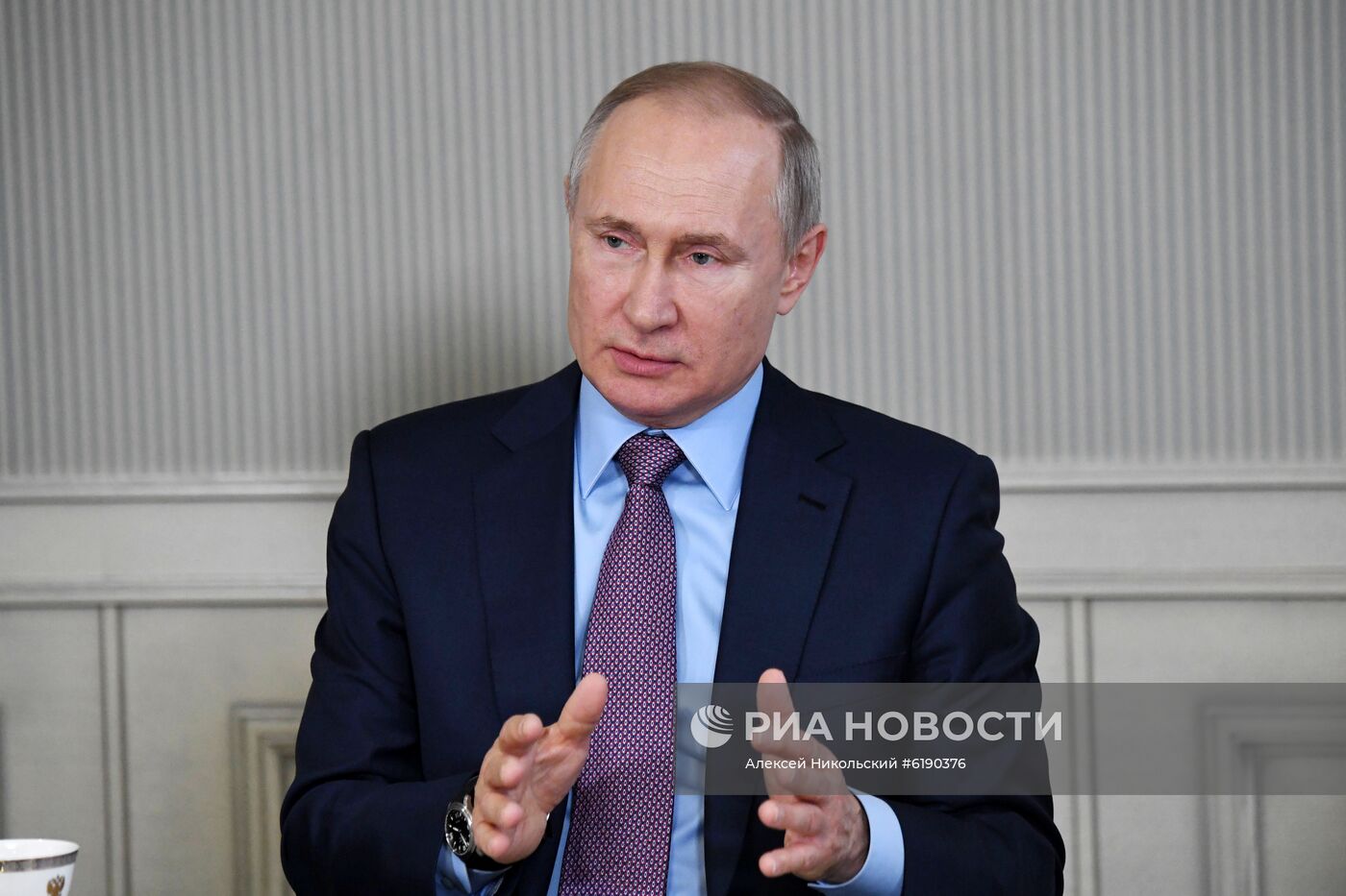 Рабочая поездка президента РФ В. Путина в Ивановскую область