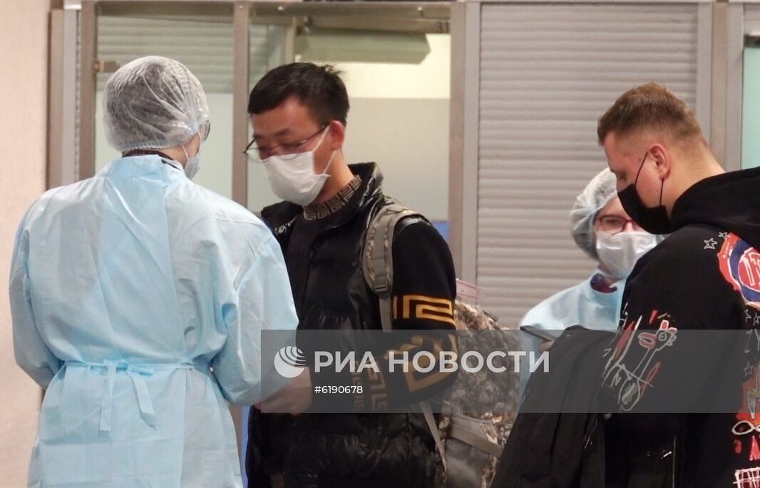 В Шереметьево усилили санитарный контроль в связи с коронавирусом
