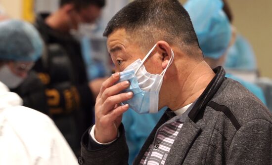 В Шереметьево усилили санитарный контроль в связи с коронавирусом