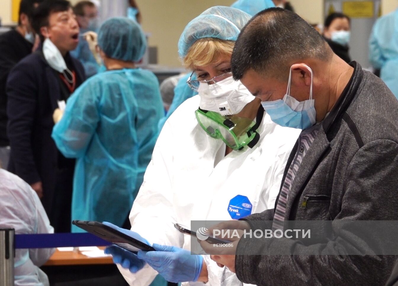 В Шереметьево усилили санитарный контроль в связи с коронавирусом