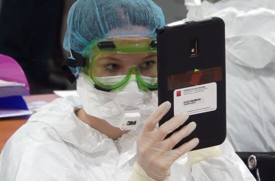 В Шереметьево усилили санитарный контроль в связи с коронавирусом