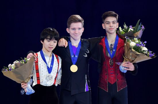 Фигурное катание. Чемпионат мира. Юниоры. Юноши. Произвольная программа