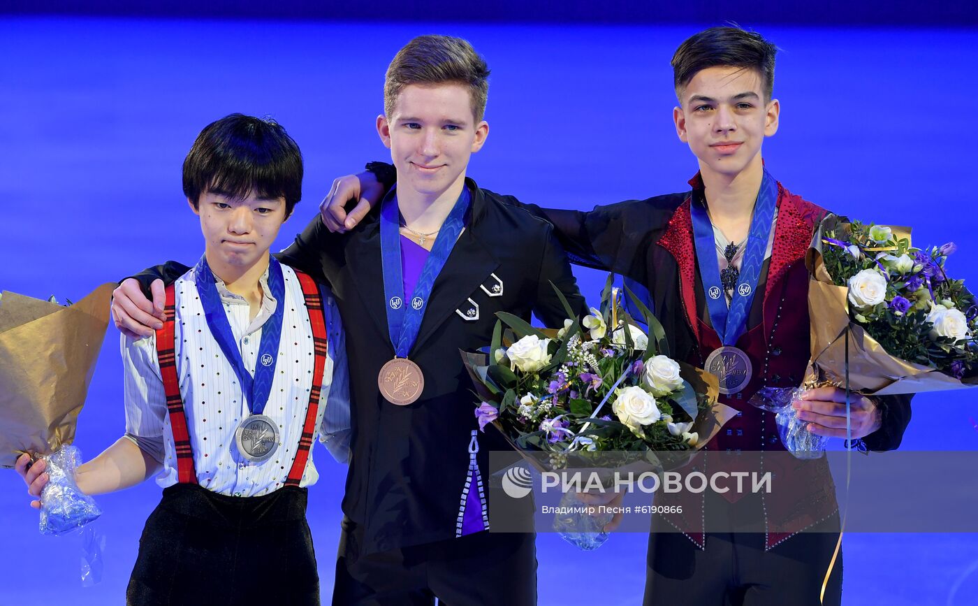 Фигурное катание. Чемпионат мира. Юниоры. Юноши. Произвольная программа