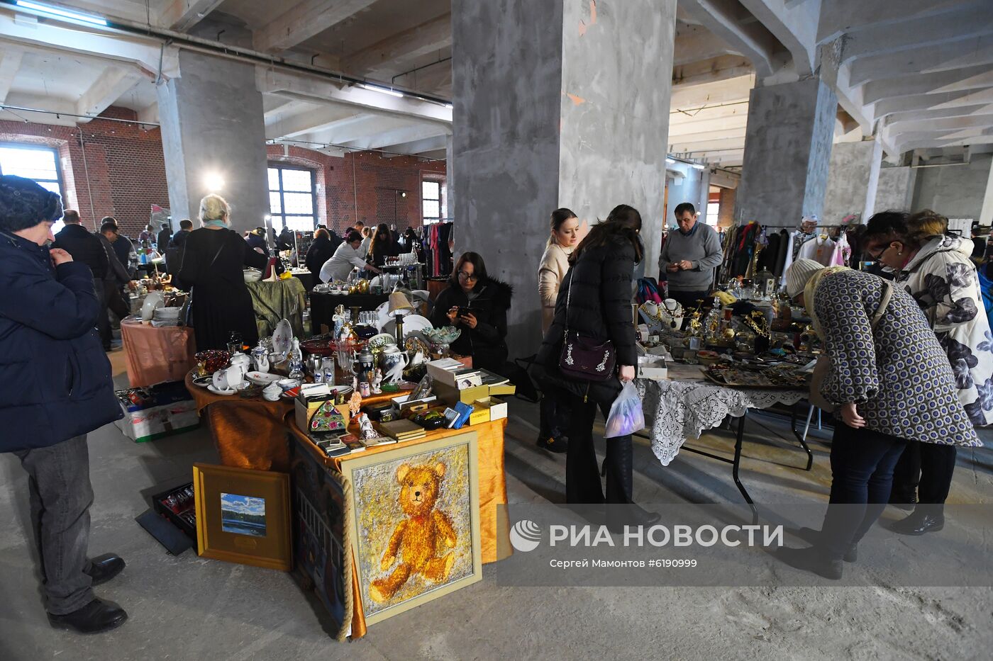 Городской блошиный рынок в Музее Москвы