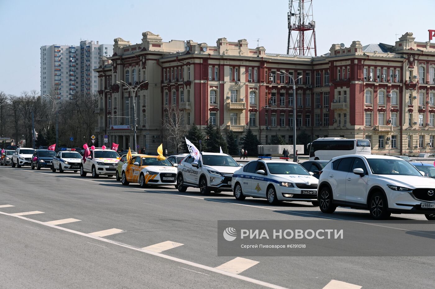 Автопробег для женщин-автомобилистов в Ростове-на-Дону