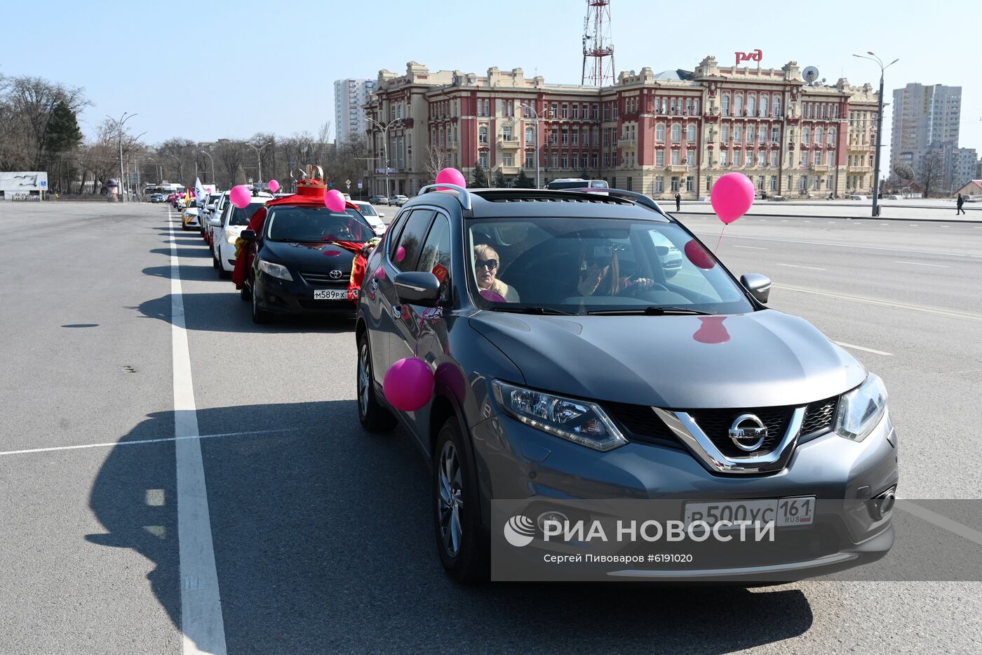 Автопробег для женщин-автомобилистов в Ростове-на-Дону