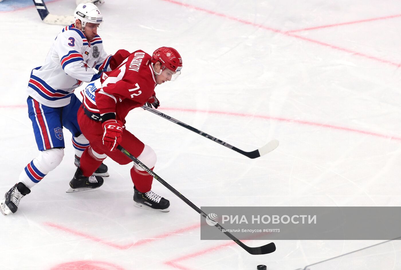 Хоккей. КХЛ. Матч "Витязь" - СКА
