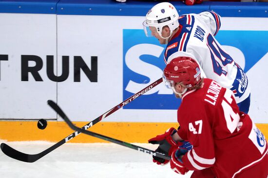 Хоккей. КХЛ. Матч "Витязь" - СКА