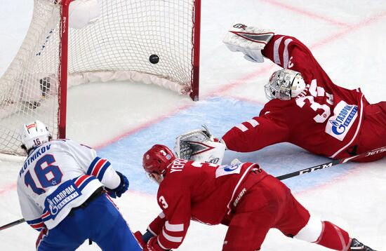 Хоккей. КХЛ. Матч "Витязь" - СКА