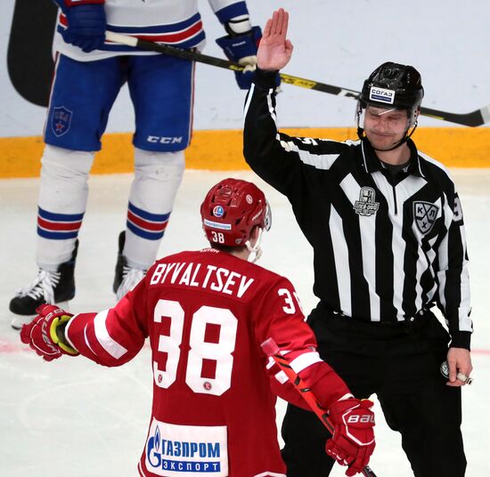 Хоккей. КХЛ. Матч "Витязь" - СКА
