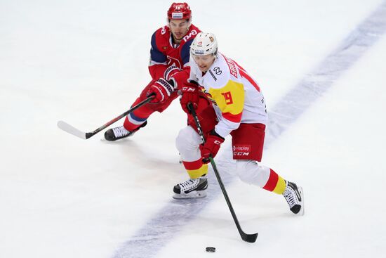 Хоккей. КХЛ. Матч "Локомотив" - "Йокерит"