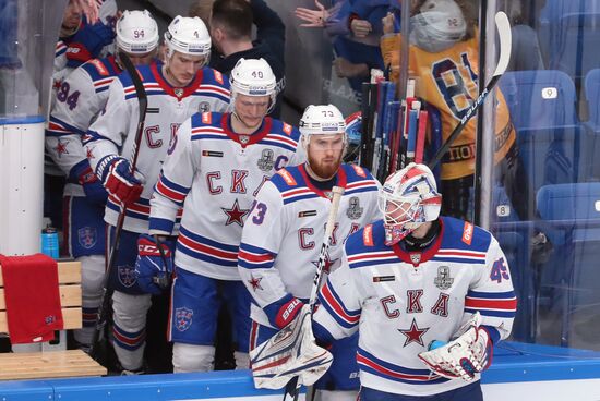 Хоккей. КХЛ. Матч "Витязь" - СКА
