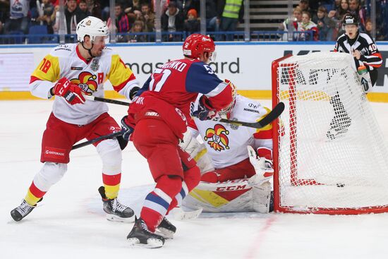 Хоккей. КХЛ. Матч "Локомотив" - "Йокерит"