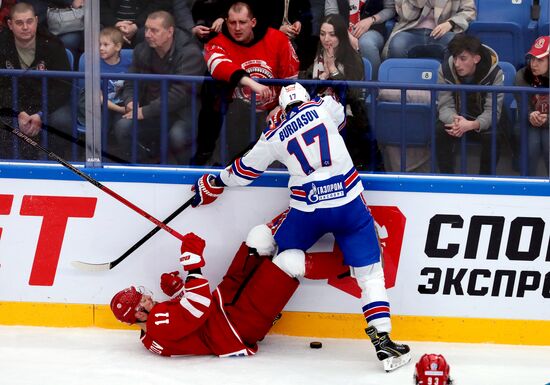 Хоккей. КХЛ. Матч "Витязь" - СКА