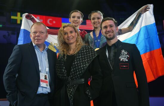 Фигурное катание. Чемпионат мира. Юниоры. Девушки. Произвольная программа