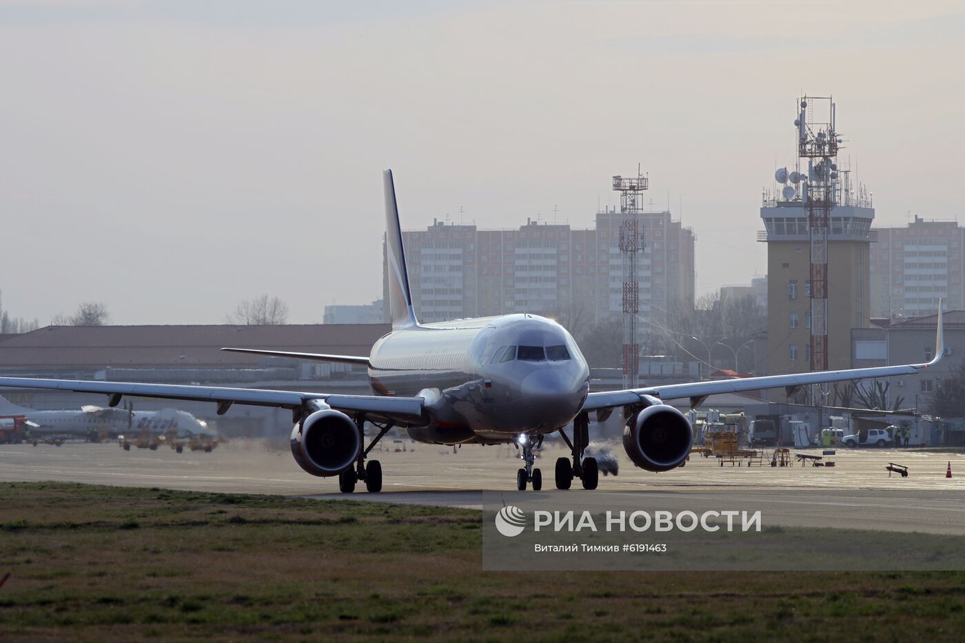 Споттинг в аэропорту Краснодара