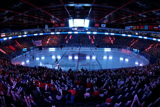 Хоккей. КХЛ. Матч "Локомотив" - "Йокерит"