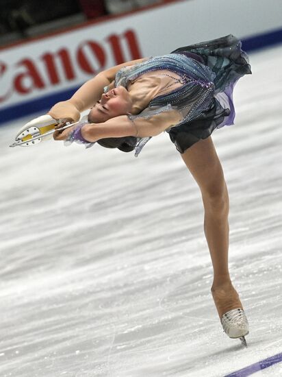 Фигурное катание. Чемпионат мира. Юниоры. Девушки. Произвольная программа