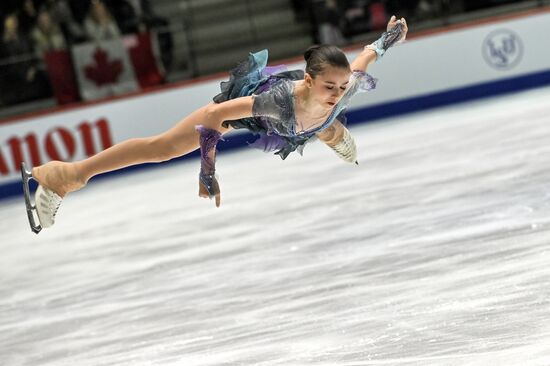Фигурное катание. Чемпионат мира. Юниоры. Девушки. Произвольная программа