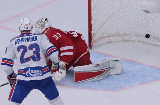 Хоккей. КХЛ. Матч "Витязь" - СКА