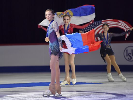 Фигурное катание. Чемпионат мира. Юниоры. Девушки. Произвольная программа