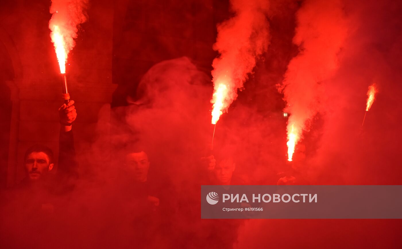 Марш националистов во Львове