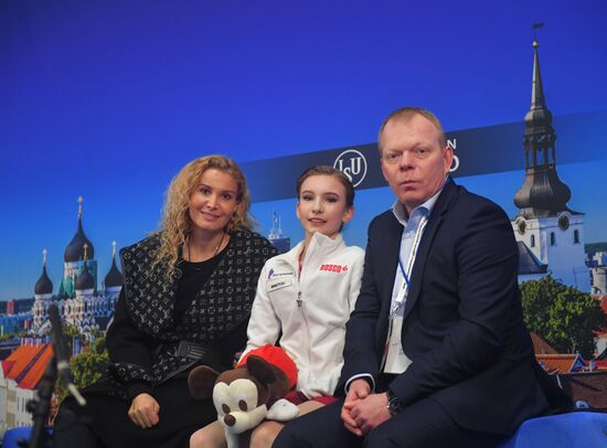 Фигурное катание. Чемпионат мира. Юниоры. Девушки. Произвольная программа