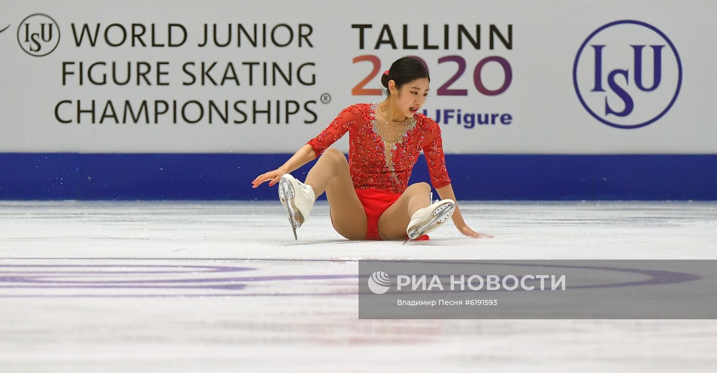 Фигурное катание. Чемпионат мира. Юниоры. Девушки. Произвольная программа