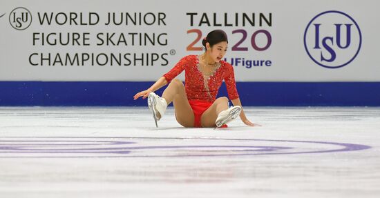 Фигурное катание. Чемпионат мира. Юниоры. Девушки. Произвольная программа
