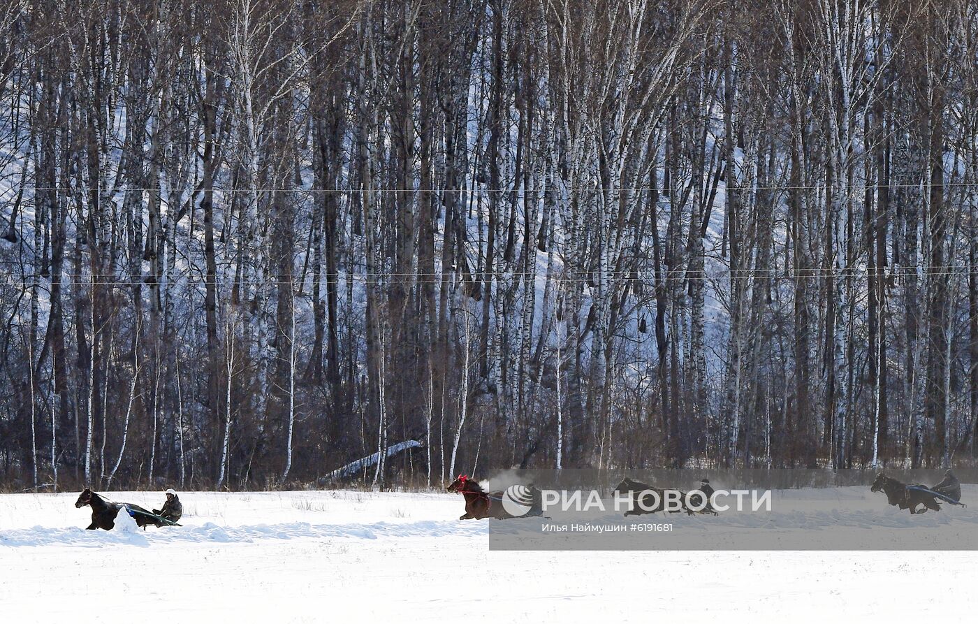 Любительские соревнования "Проводы русской зимы" в Красноярском крае