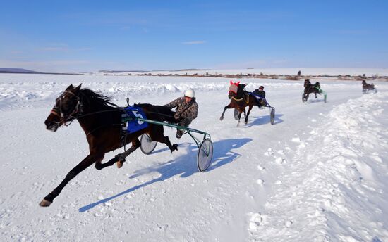Любительские соревнования "Проводы русской зимы" в Красноярском крае