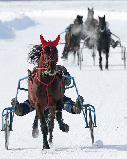 Любительские соревнования "Проводы русской зимы" в Красноярском крае