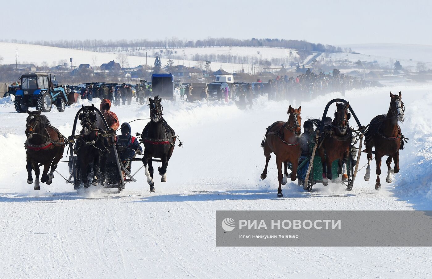 Любительские соревнования "Проводы русской зимы" в Красноярском крае