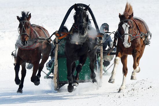 Любительские соревнования "Проводы русской зимы" в Красноярском крае