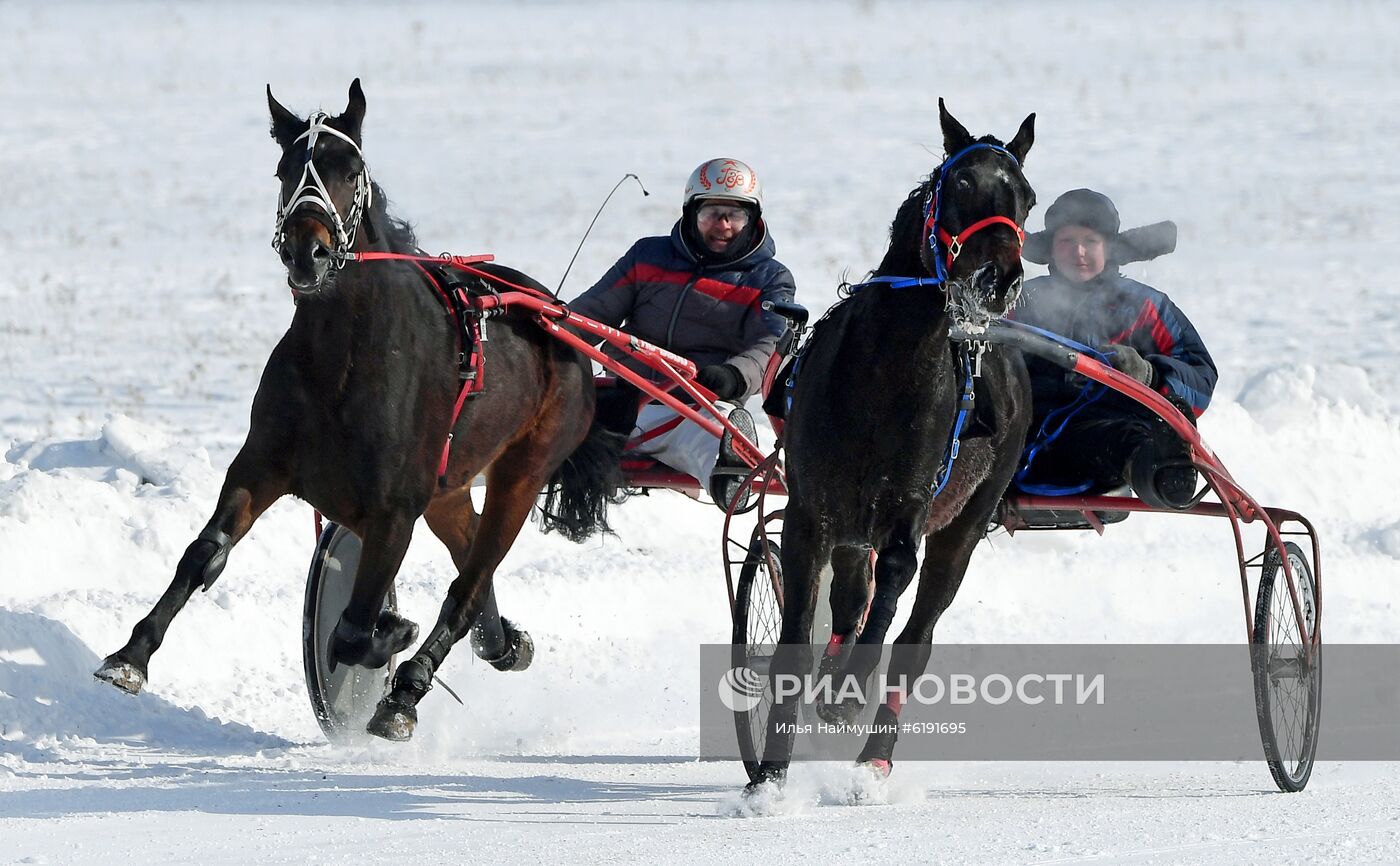 Любительские соревнования "Проводы русской зимы" в Красноярском крае
