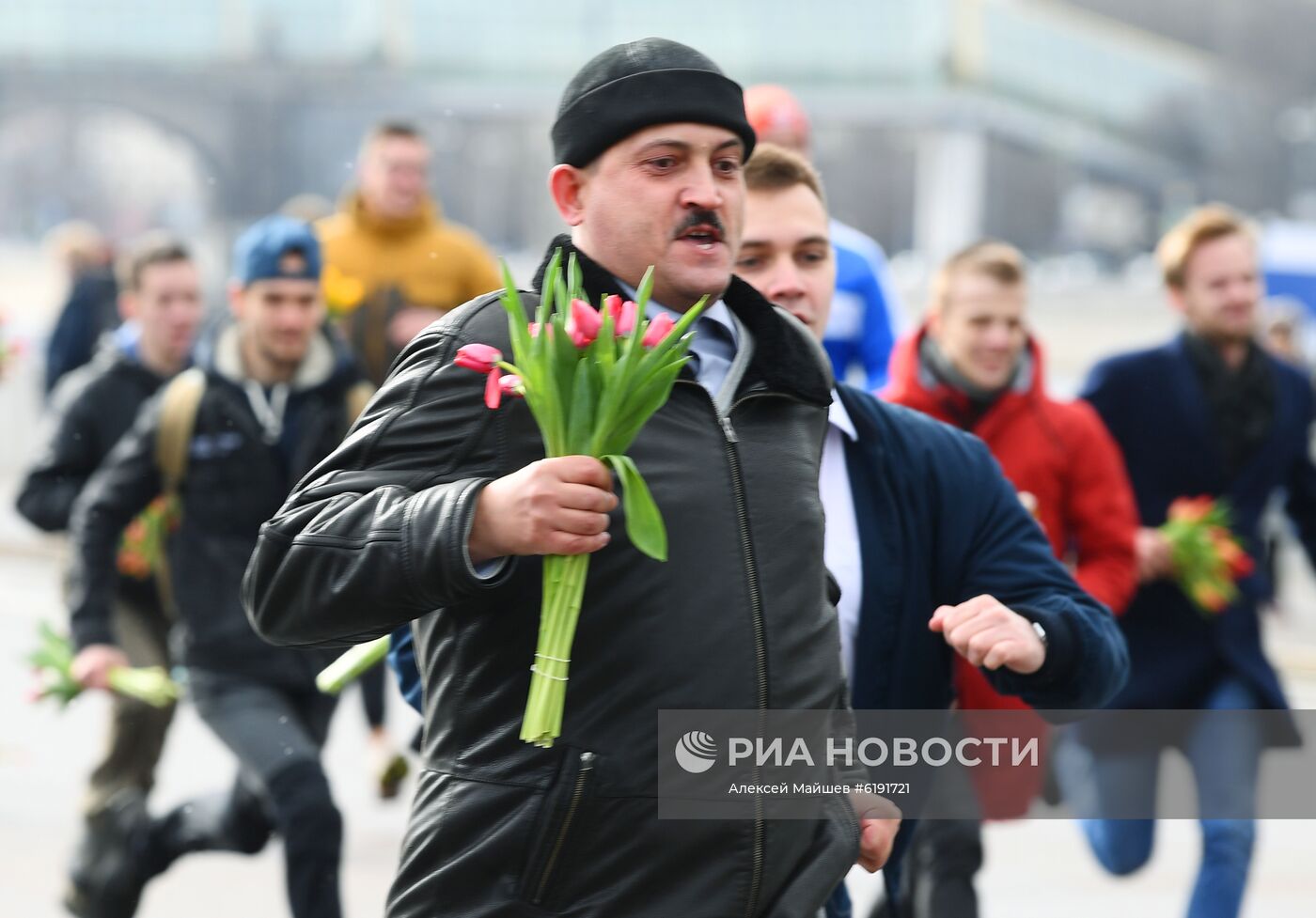 Празднование Международного женского дня в Москве